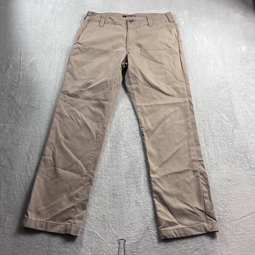 5.11 Tactical Defender-Flex Pants Stone Khaki Slim Fit Mens 32x31 74429